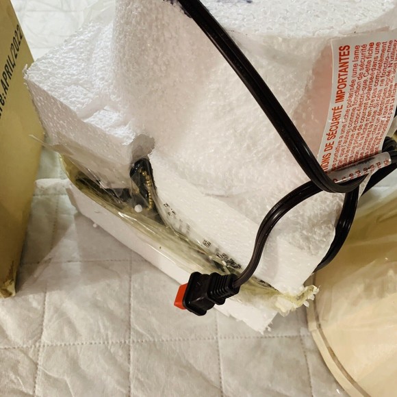 Trieste Marble 18 1/2" High Accent Table Lamp w/ Ivory Shade Antique Luxury Look - Picture 13 of 13